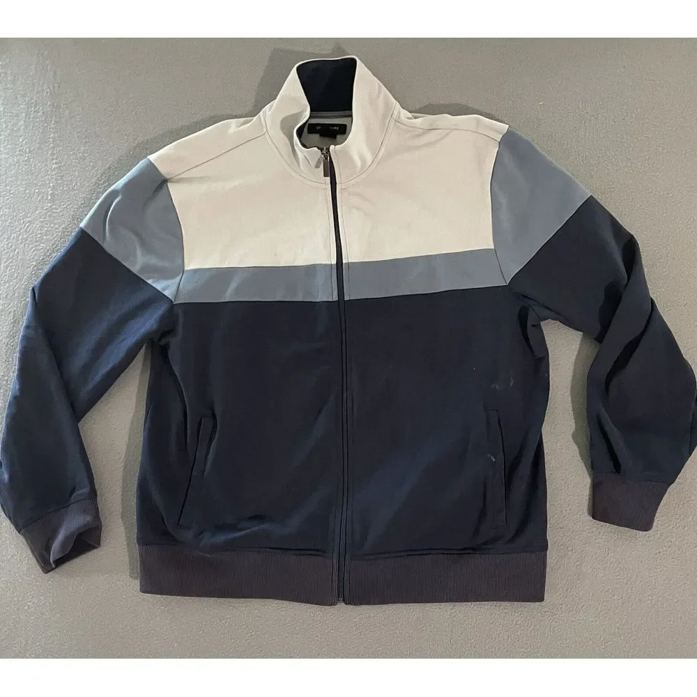 Structure Athletic Track Jacket XL Full Zip Mens‎